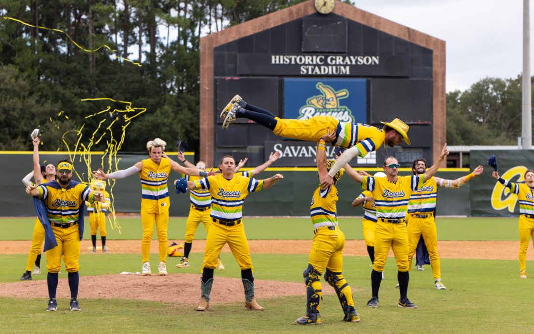 THANK YOU SAVANNAH! BANANAS SWEEP THE ANIMALS IN LAST HOME GAMES OF THE SEASON